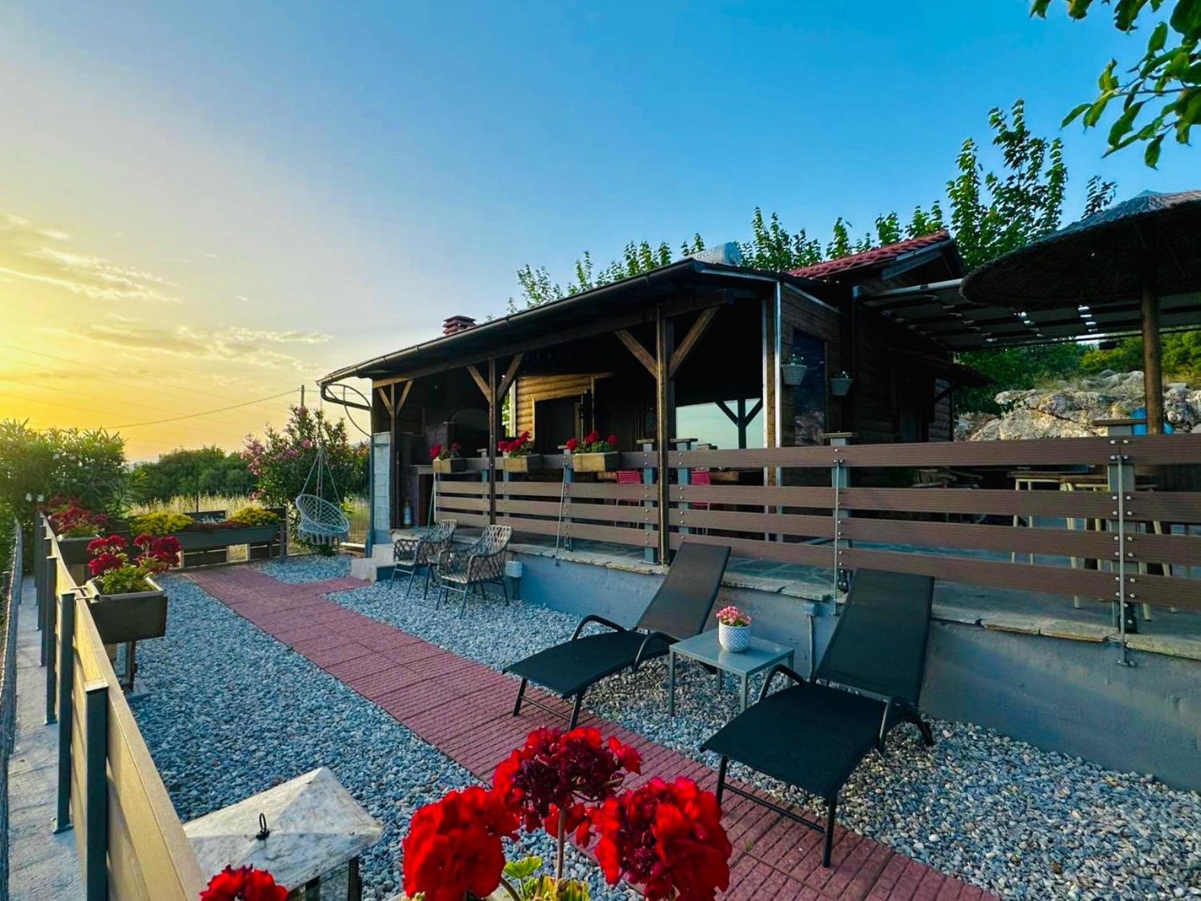 Lotos Villa Amigdhaleon Exterior foto